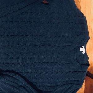 NWOT j•Jill navy sweater